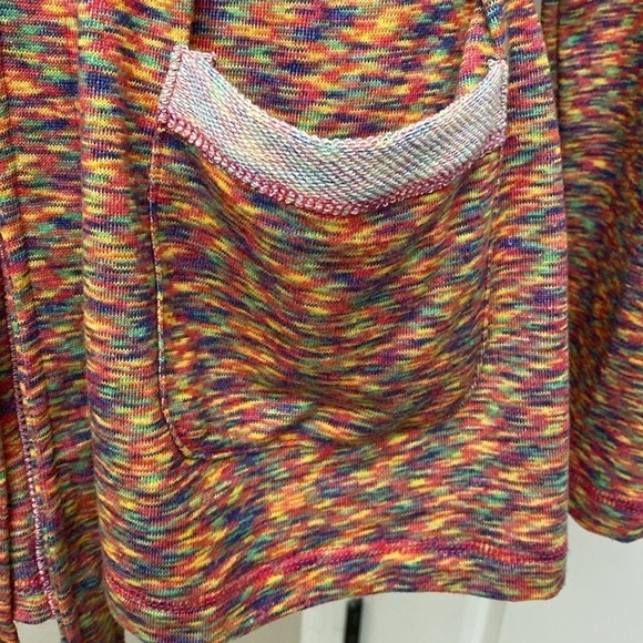 Onque Casuals hoodie Jacket Women’s belted pockets Yoga Beach workout Fall L - Picture 4 of 8